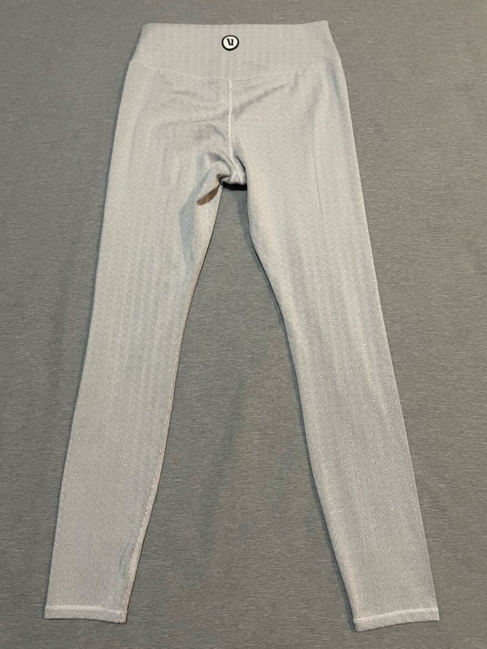 Vuori Houndstooth Leggings M High Rise Textured Athleisure Yoga - Picture 5 of 10